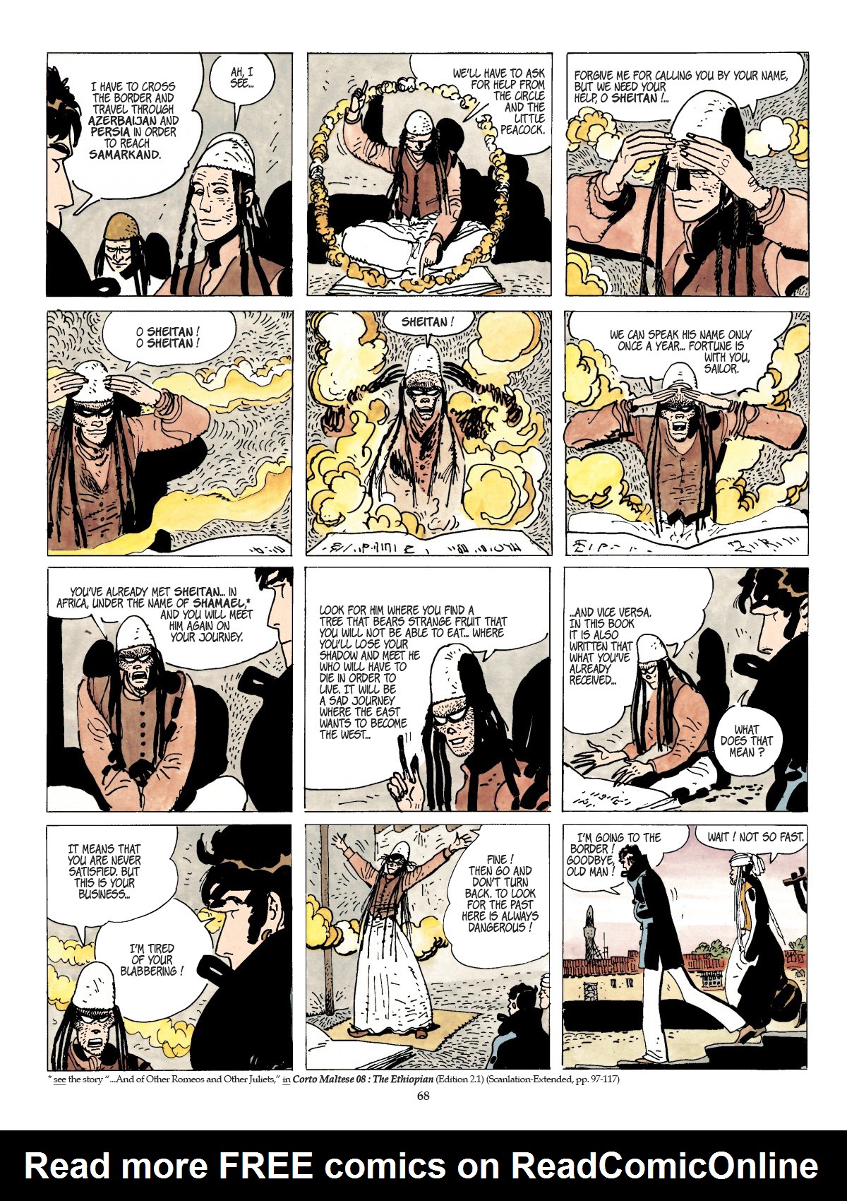 Read online Corto Maltese comic -  Issue # TPB 11 - 71