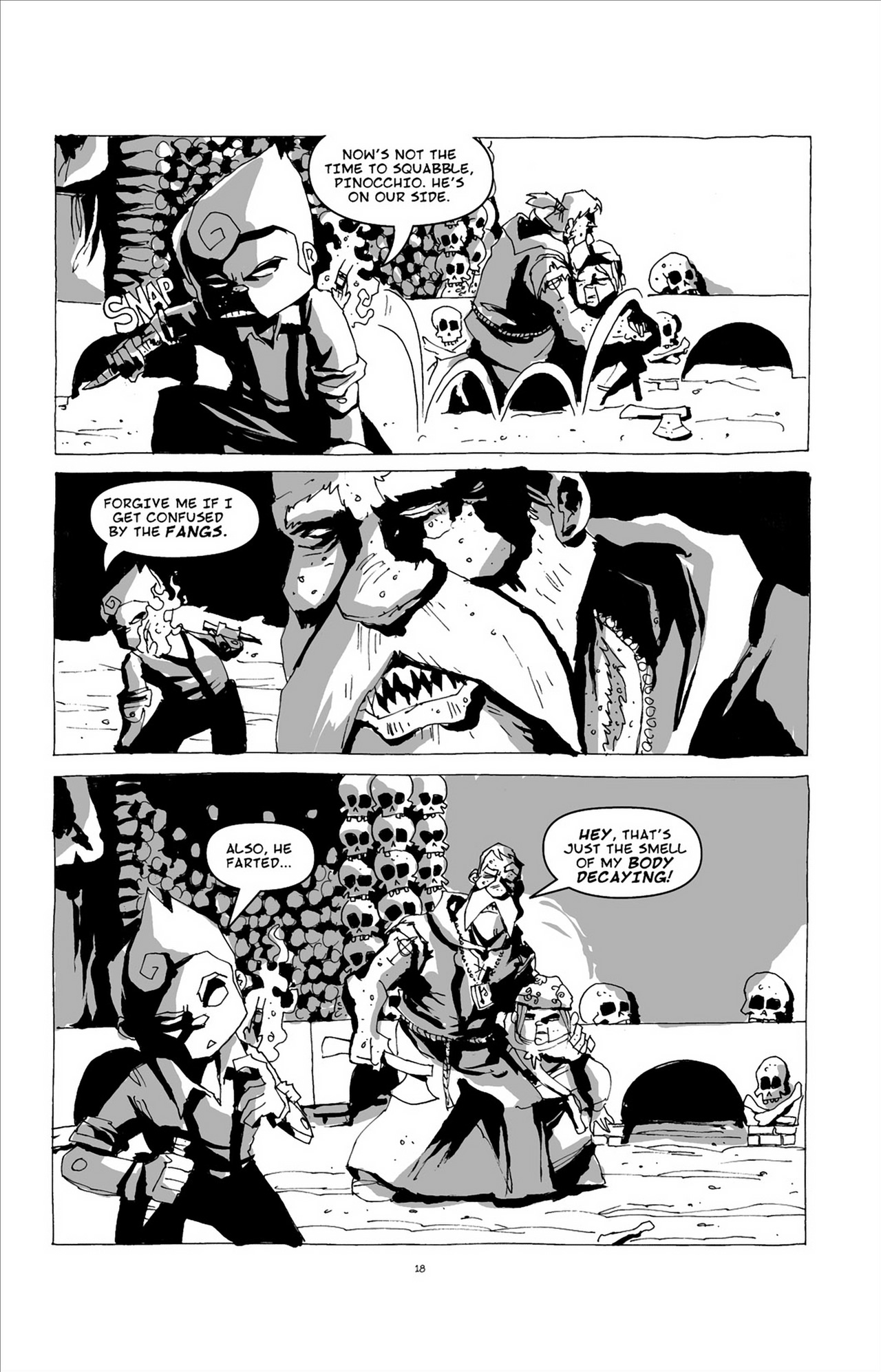 Read online Pinocchio Vampire Slayer And The Great Puppet Theater comic -  Issue # TPB (Part 1) - 28