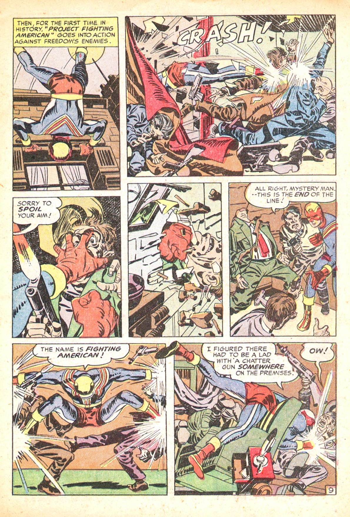 Read online Fighting American (1954) comic -  Issue #1 - 11