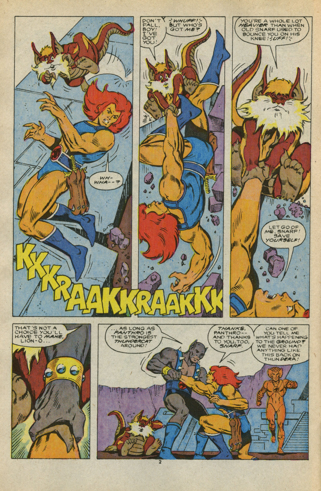 Read online ThunderCats (1985) comic -  Issue #11 - 4