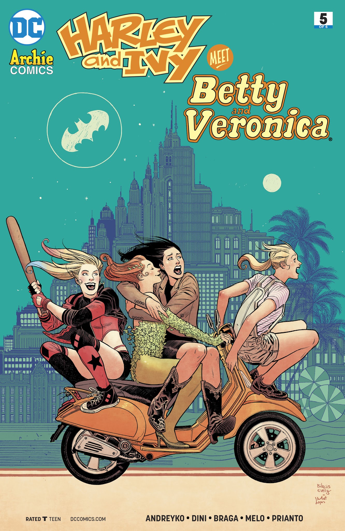 Read online Harley & Ivy Meet Betty & Veronica comic -  Issue #5 - 3