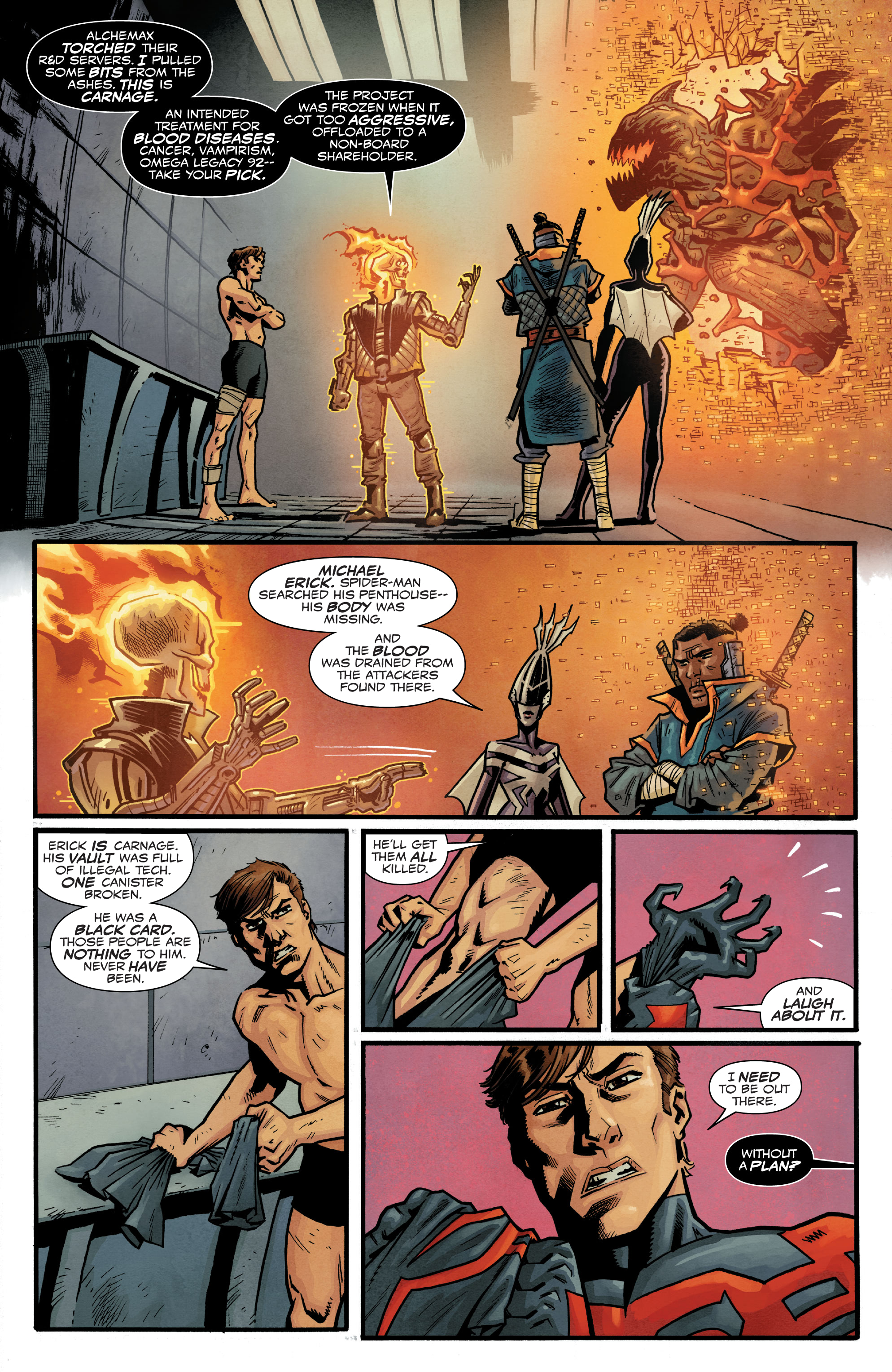 Read online Spider-Man 2099: Dark Genesis comic -  Issue #2 - 11