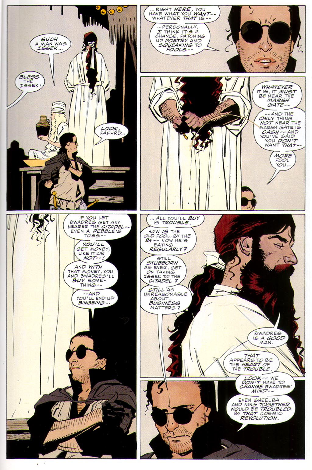 Read online Fafhrd and the Gray Mouser comic -  Issue #4 - 9