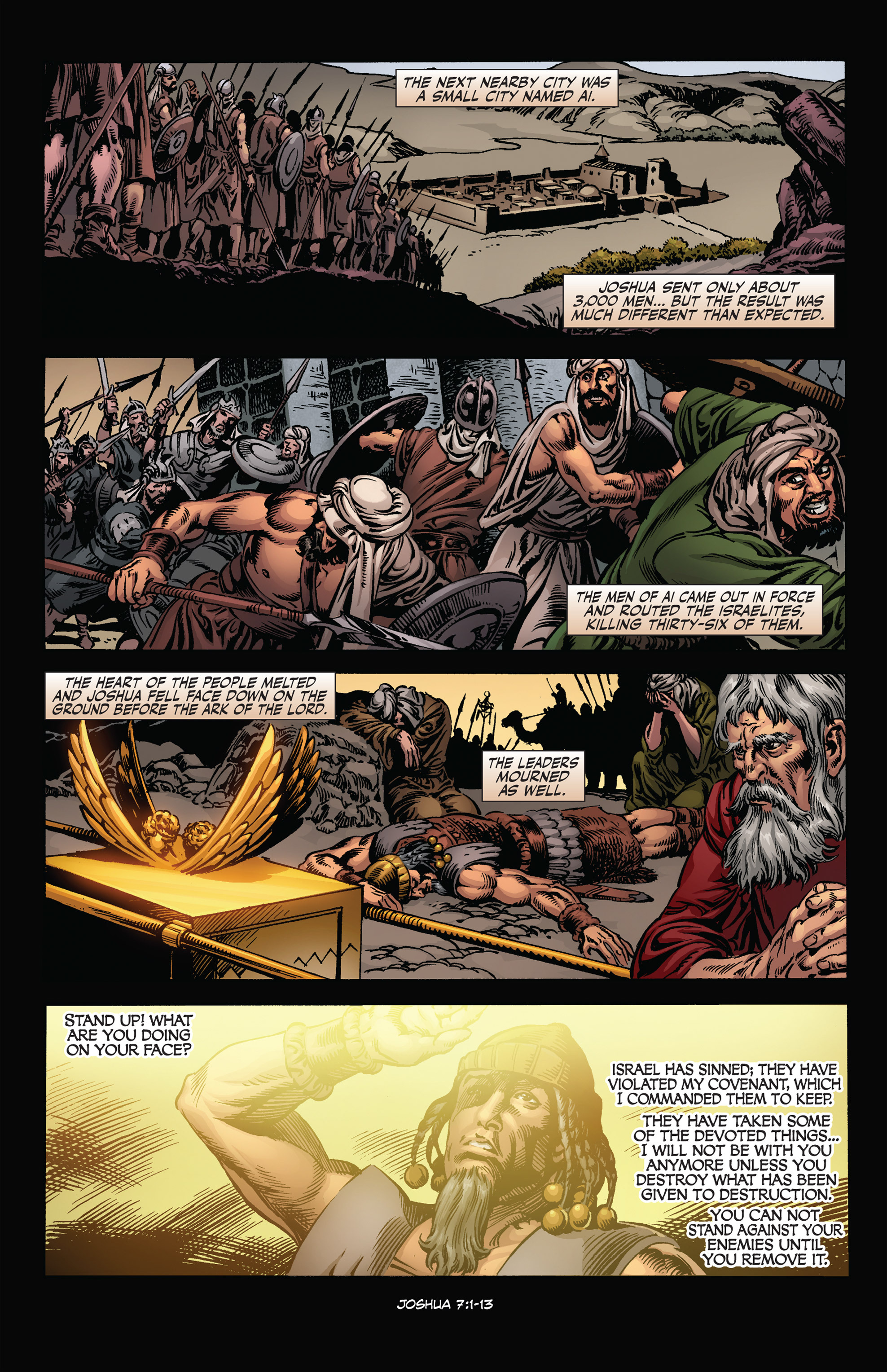 Read online The Kingstone Bible comic -  Issue #3 - 96