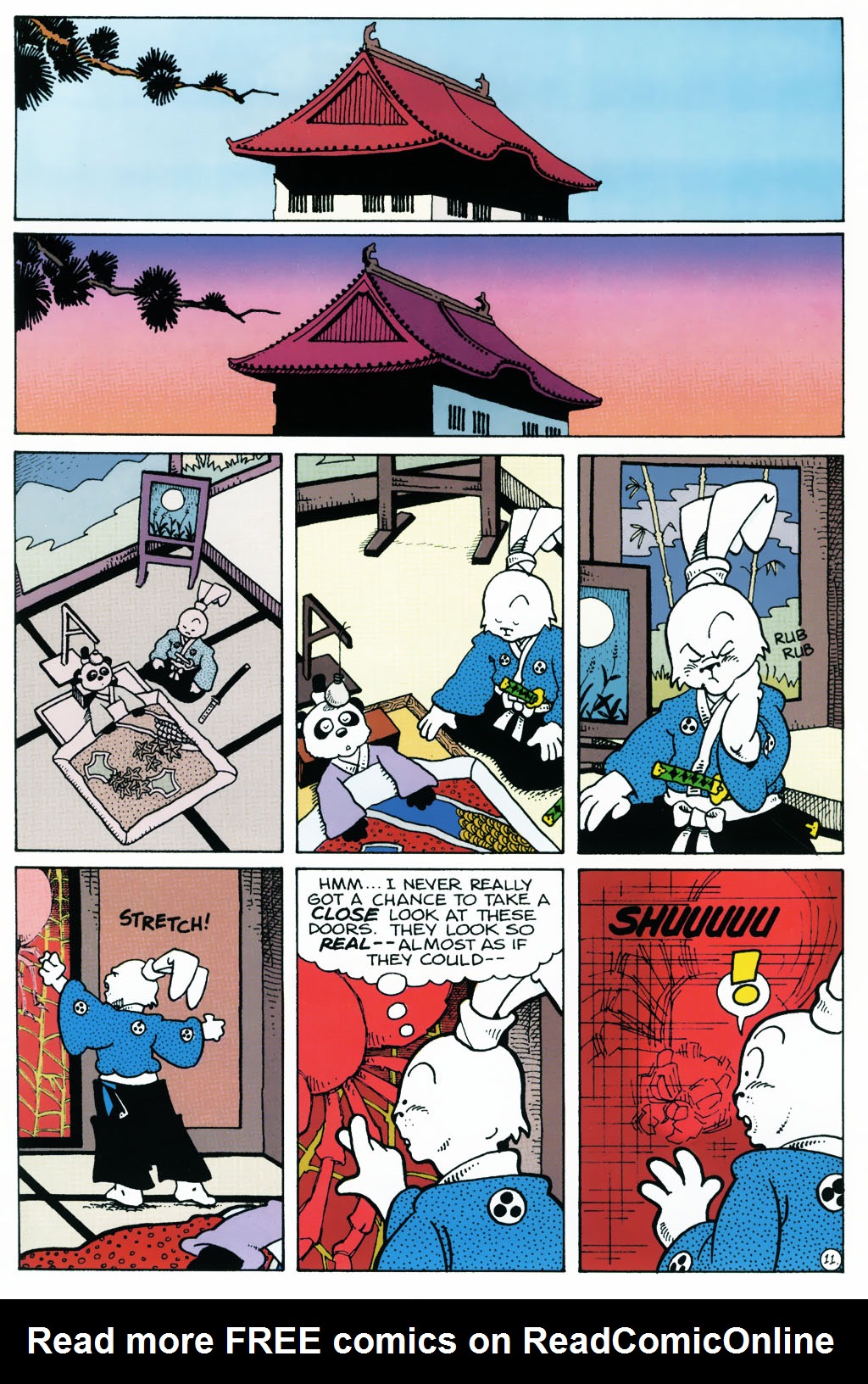 Read online Usagi Yojimbo Color Special comic -  Issue #2 - 12
