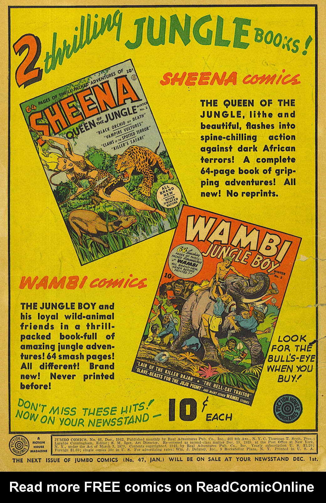 Read online Jumbo Comics comic -  Issue #46 - 2
