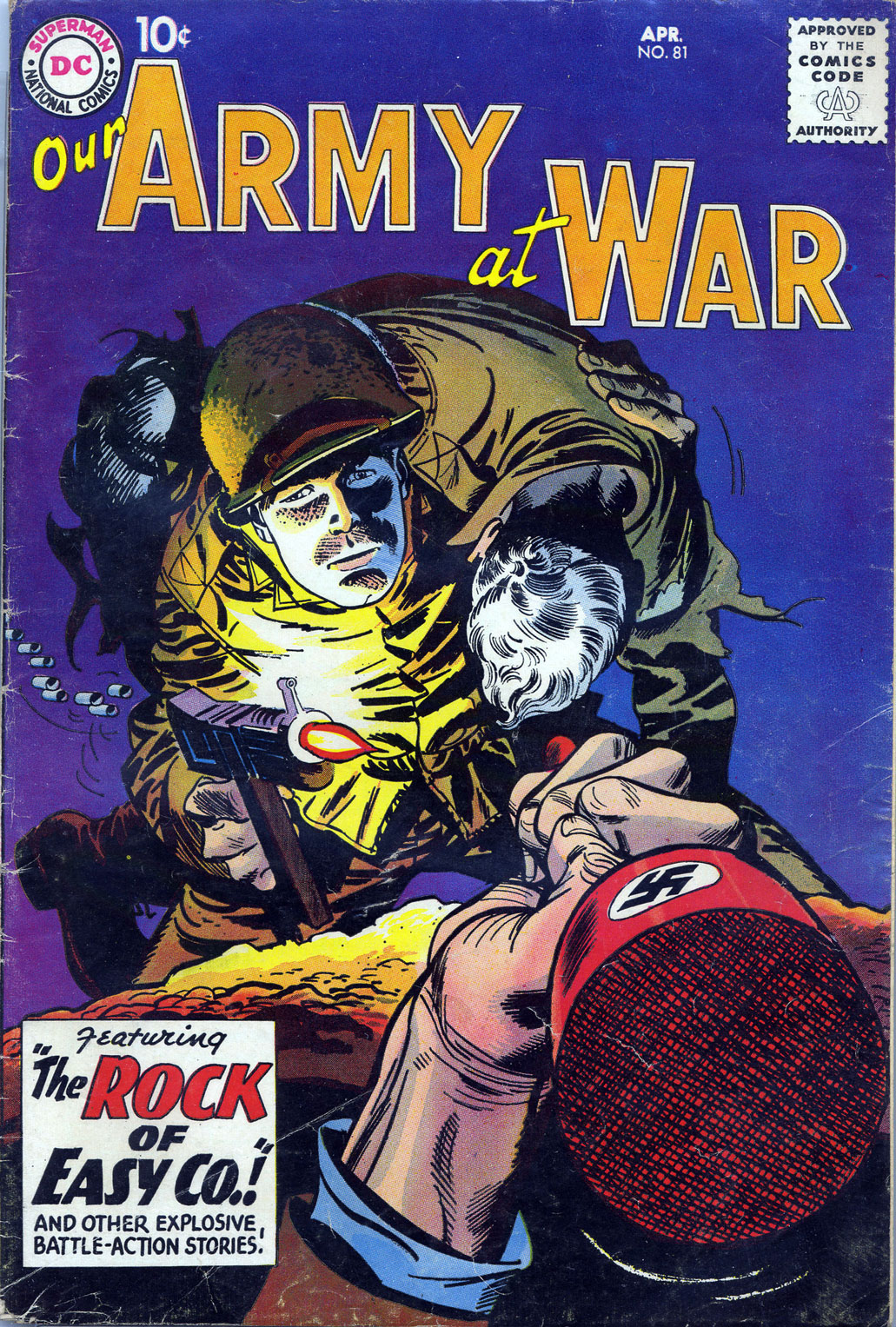 Read online Our Army at War (1952) comic -  Issue #81 - 1