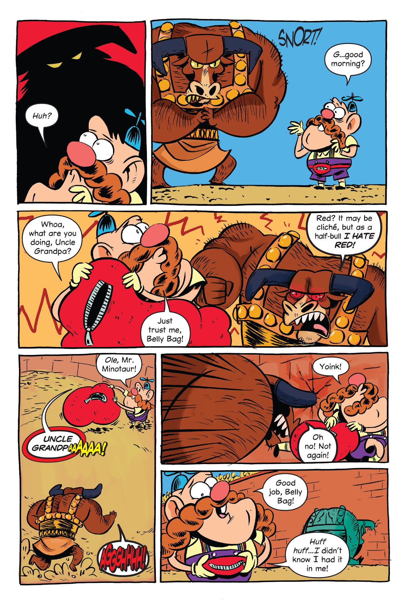 Read online Uncle Grandpa and the Time Casserole comic -  Issue # TPB - 75