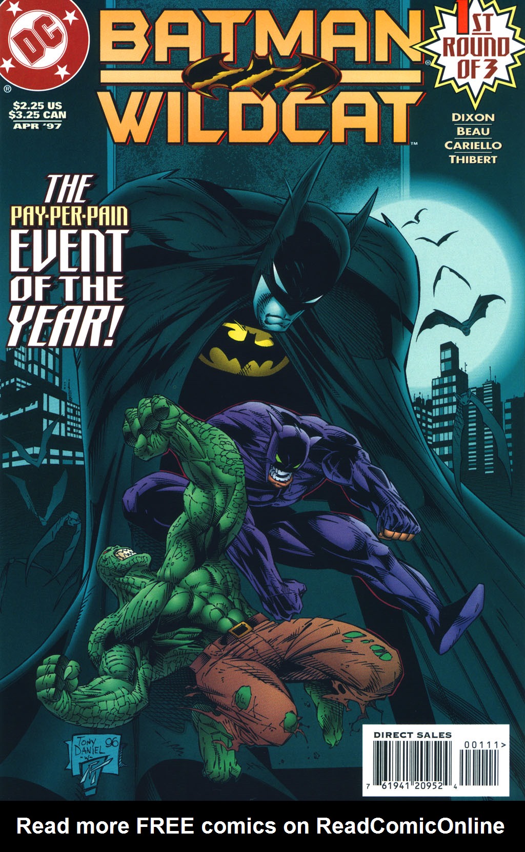 Read online Batman/Wildcat comic -  Issue #1 - 1