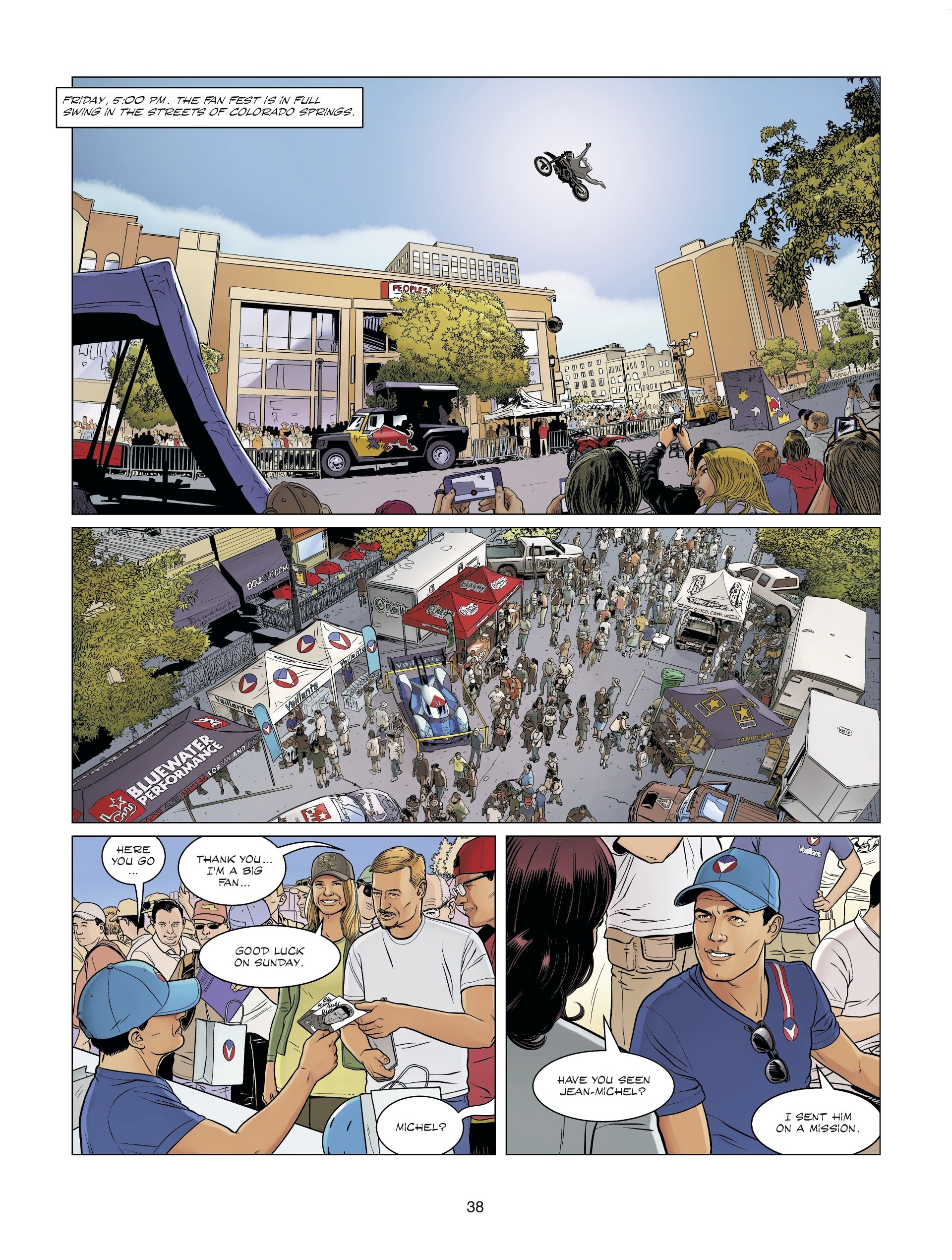 Read online Michel Vaillant comic -  Issue #10 - 37