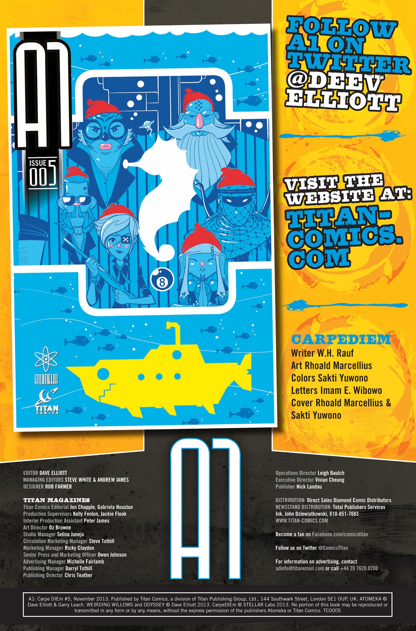 Read online A1: Carpe DIEm comic -  Issue #5 - 2