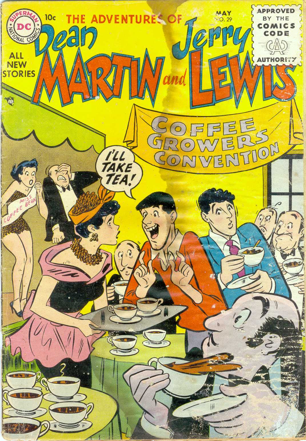 Read online The Adventures of Dean Martin and Jerry Lewis comic -  Issue #29 - 1