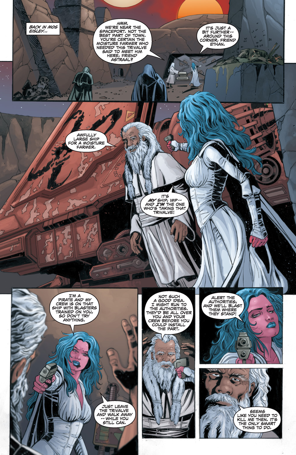 Read online Star Wars: Legacy (2006) comic -  Issue #40 - 12