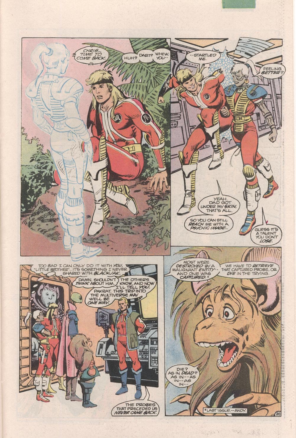 Read online Atari Force (1984) comic -  Issue #5 - 22