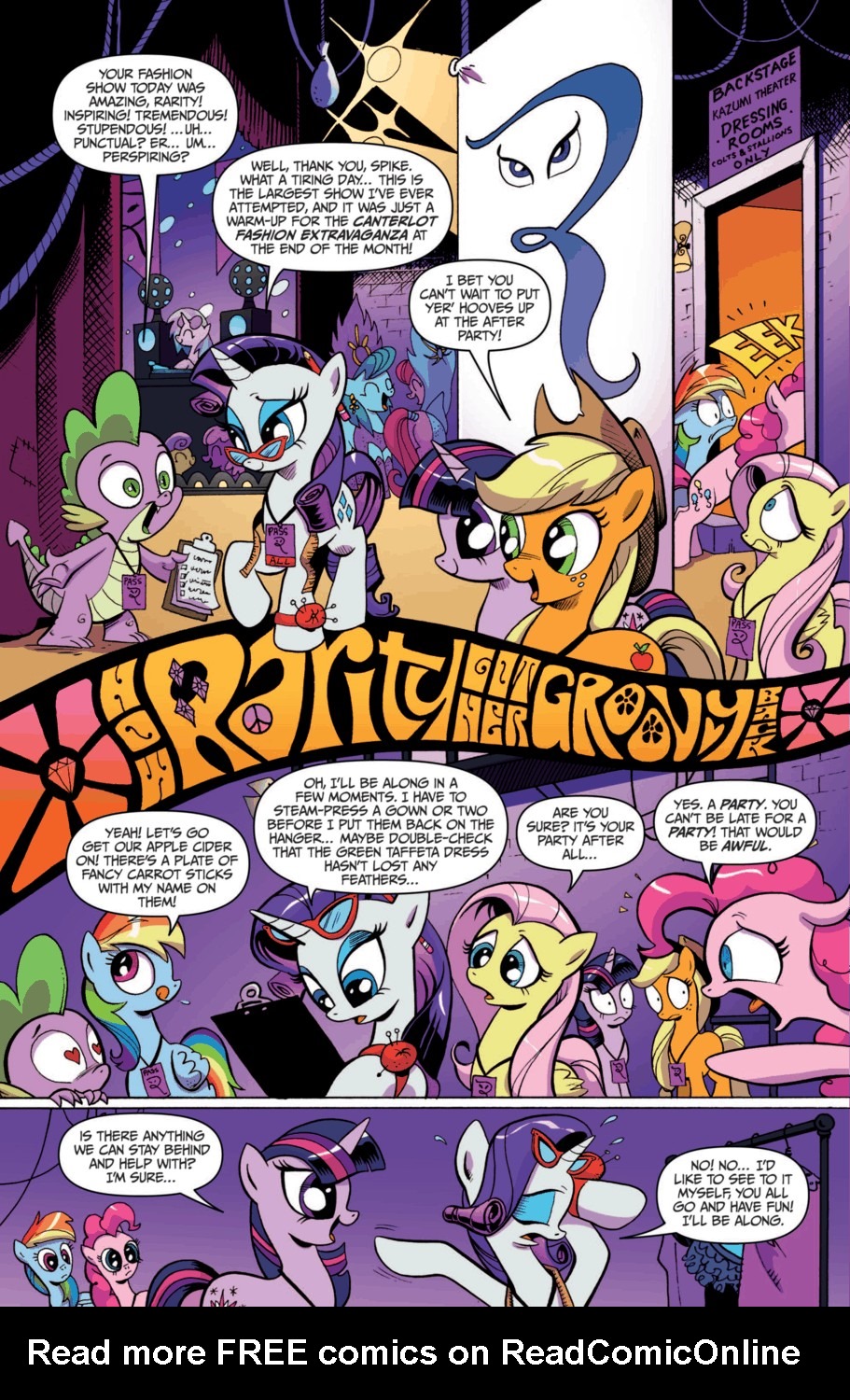 Read online My Little Pony Micro-Series comic -  Issue #3 - 4