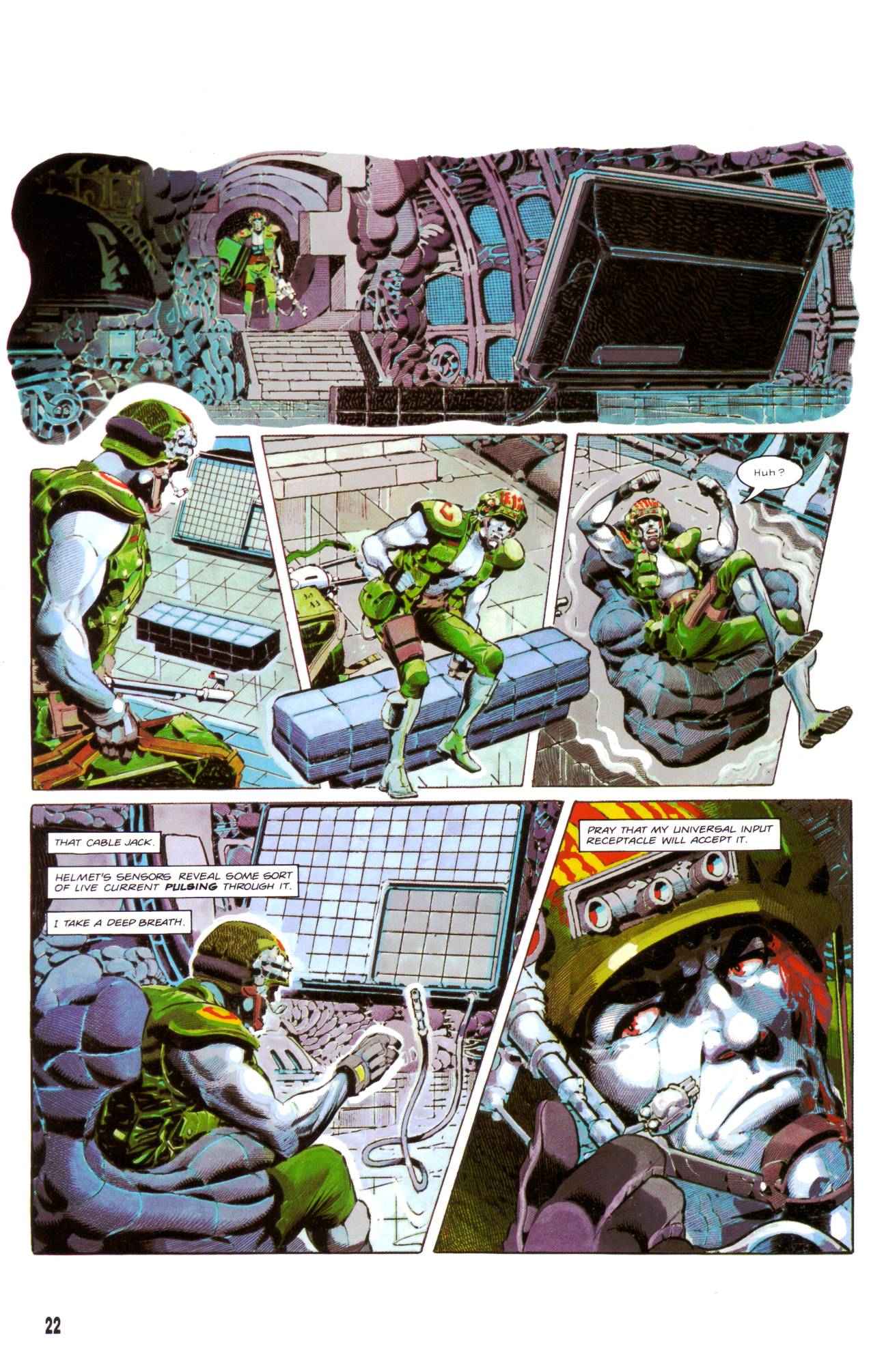 Read online Rogue Trooper:  The Final Warrior comic -  Issue #7 - 23