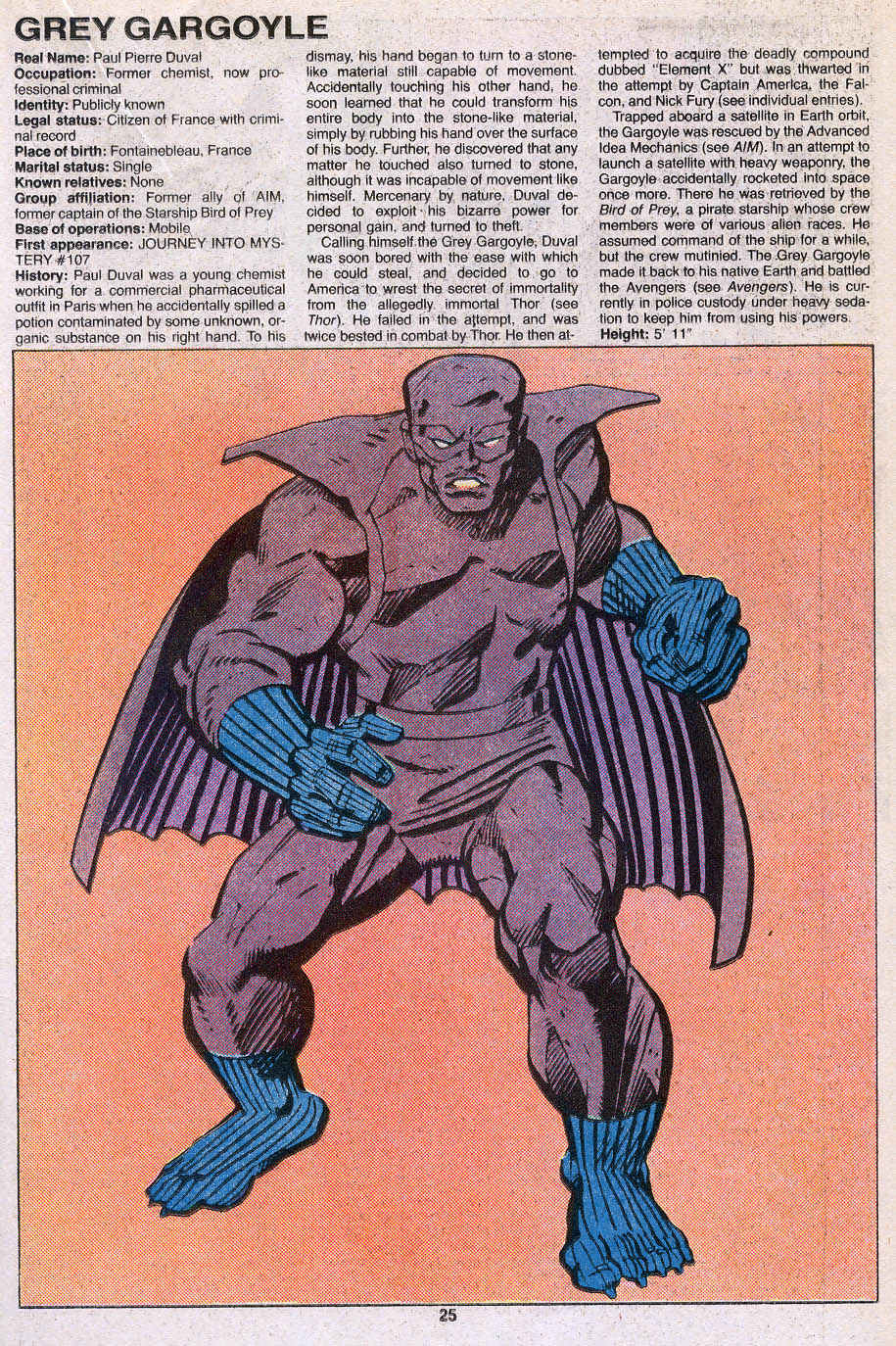 Read online The Official Handbook of the Marvel Universe Deluxe Edition comic -  Issue #5 - 27