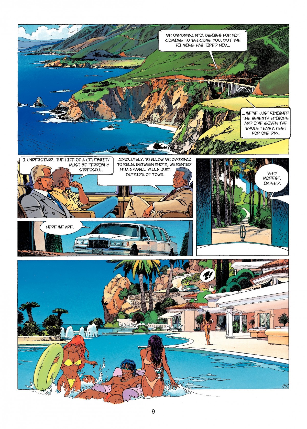 Read online Largo Winch comic -  Issue # TPB 7 - 11