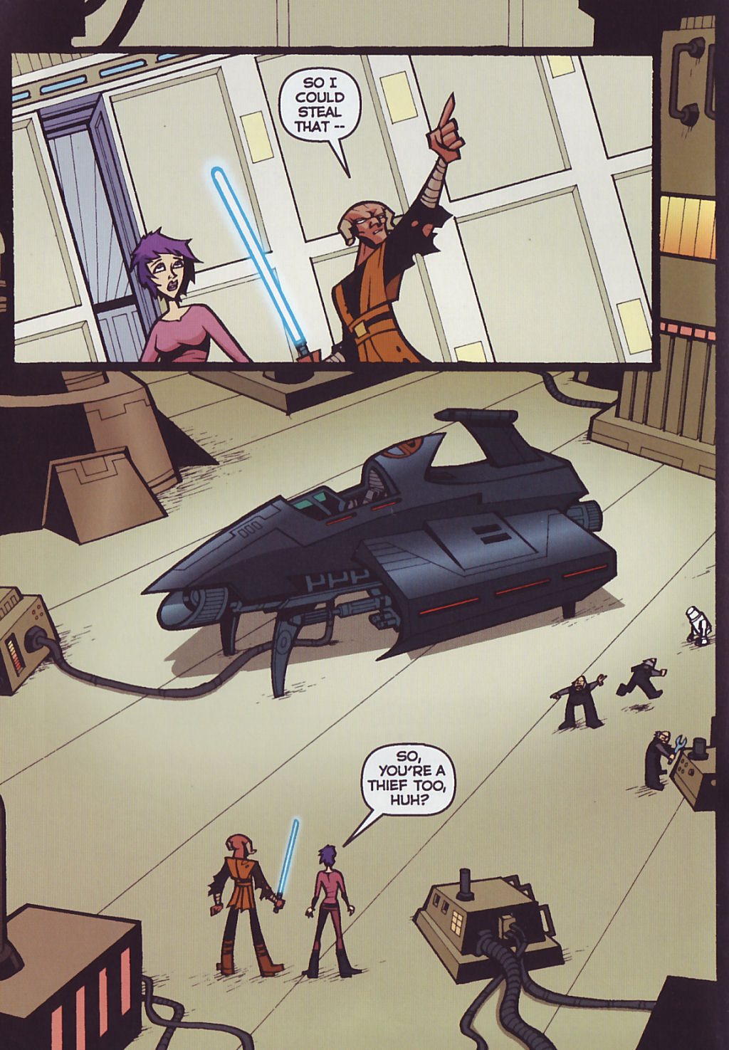 Read online Star Wars: Clone Wars Adventures comic -  Issue # TPB 6 - 28