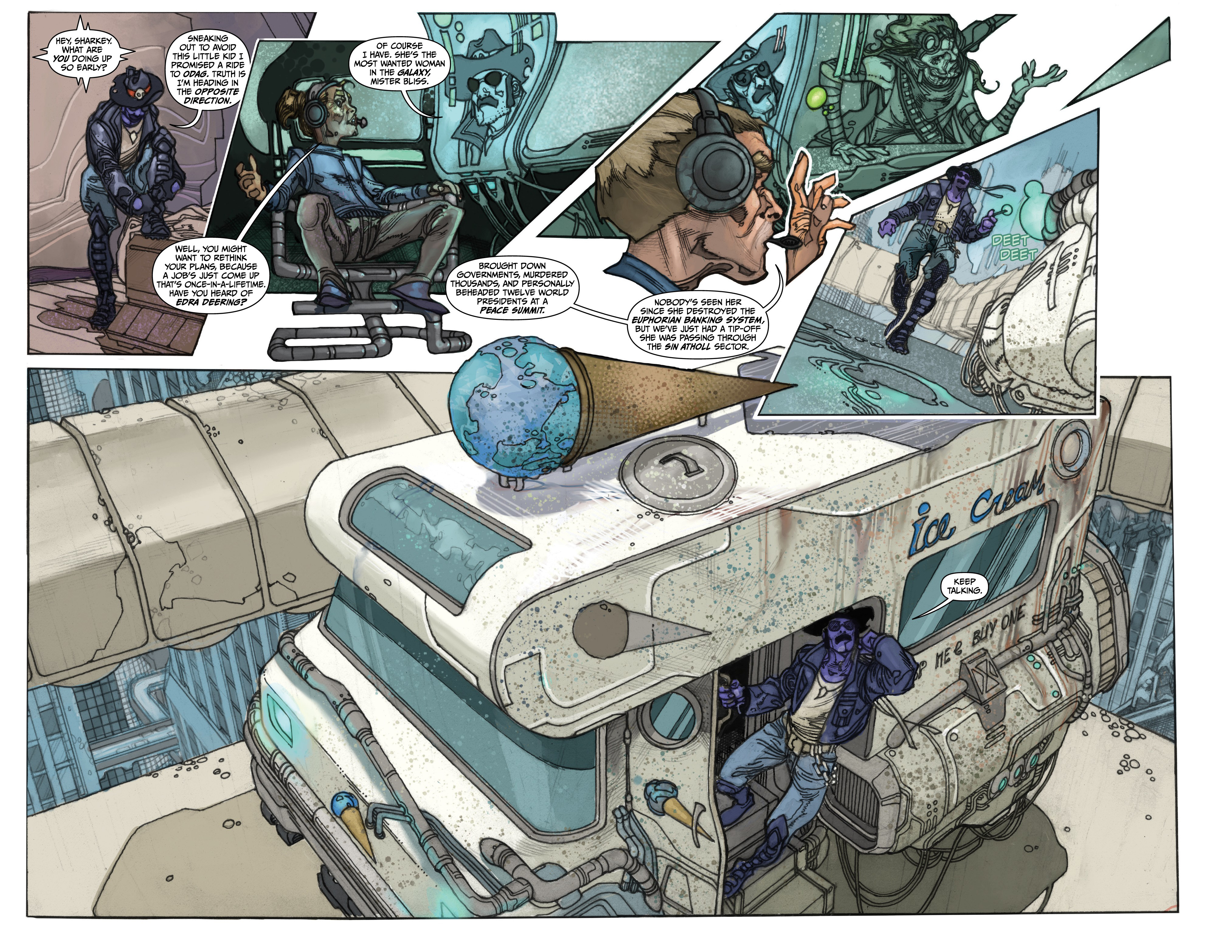 Read online Sharkey the Bounty Hunter comic -  Issue #1 - 17