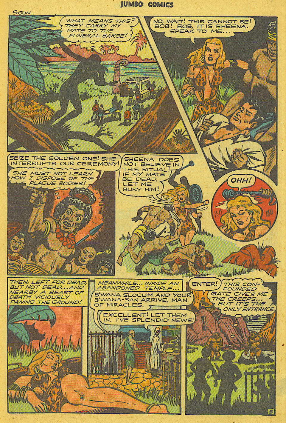 Read online Jumbo Comics comic -  Issue #97 - 7