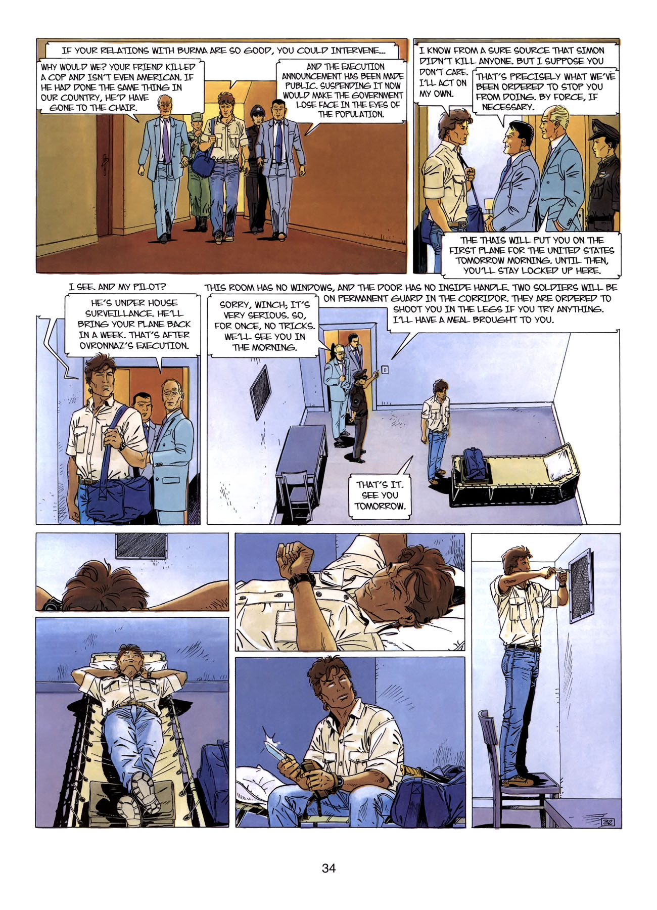 Read online Largo Winch comic -  Issue # TPB 4 - 35