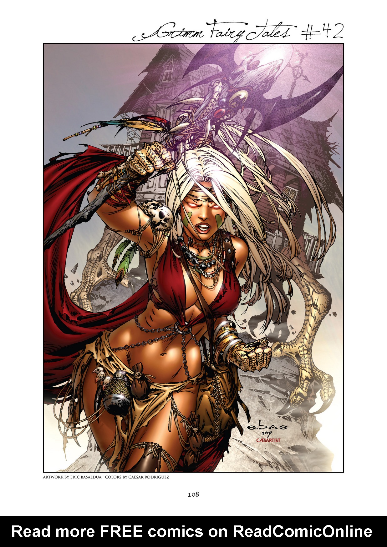 Read online Grimm Fairy Tales: Art Book comic -  Issue # TPB - 108