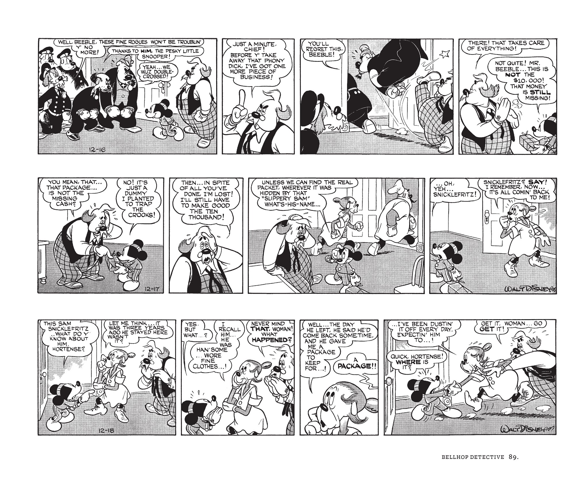 Read online Walt Disney's Mickey Mouse by Floyd Gottfredson comic -  Issue # TPB 6 (Part 1) - 89