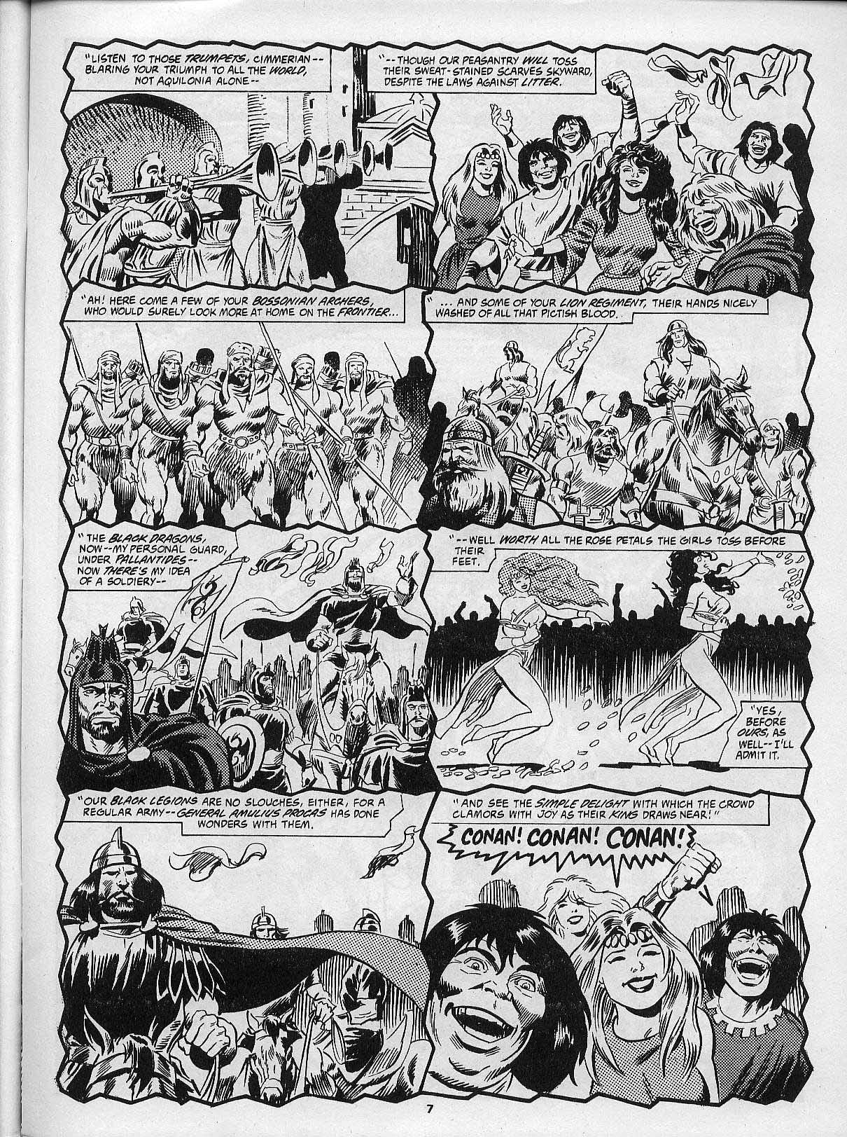 Read online The Savage Sword Of Conan comic -  Issue #201 - 9