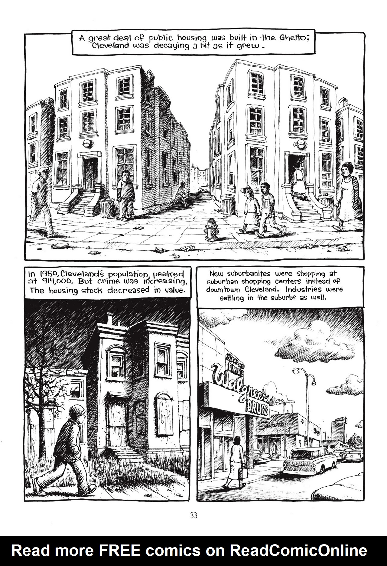 Read online Harvey Pekar's Cleveland comic -  Issue # TPB - 34
