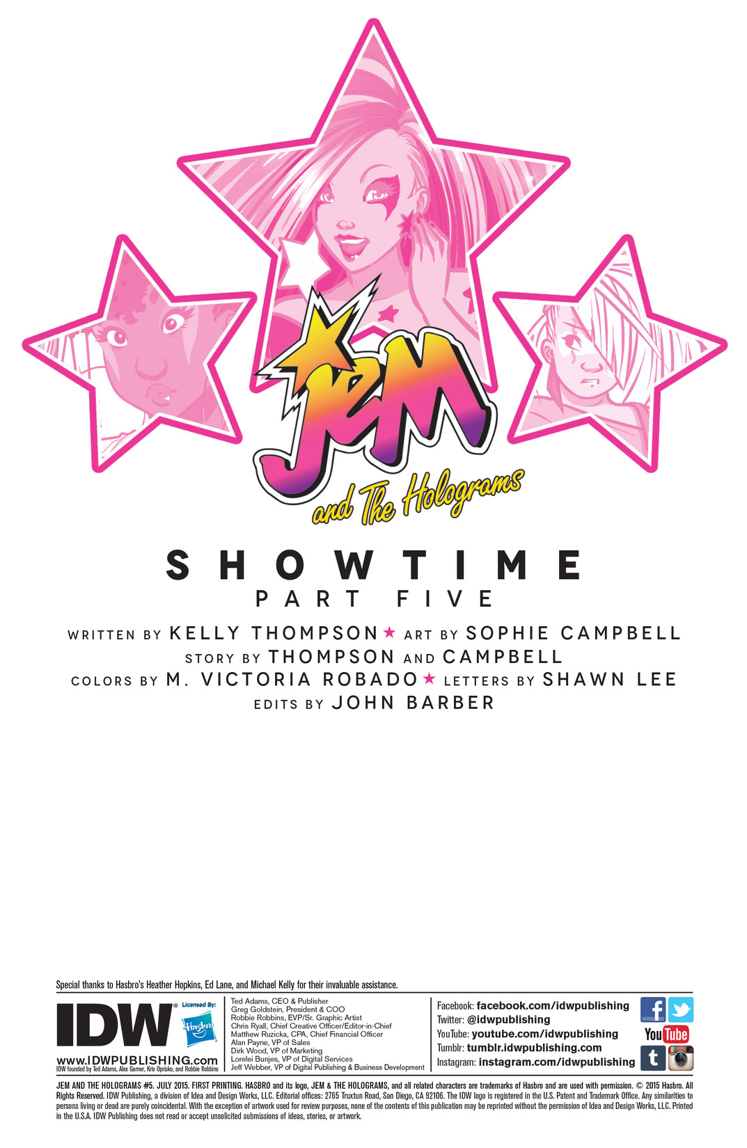 Read online Jem and The Holograms comic -  Issue #5 - 2