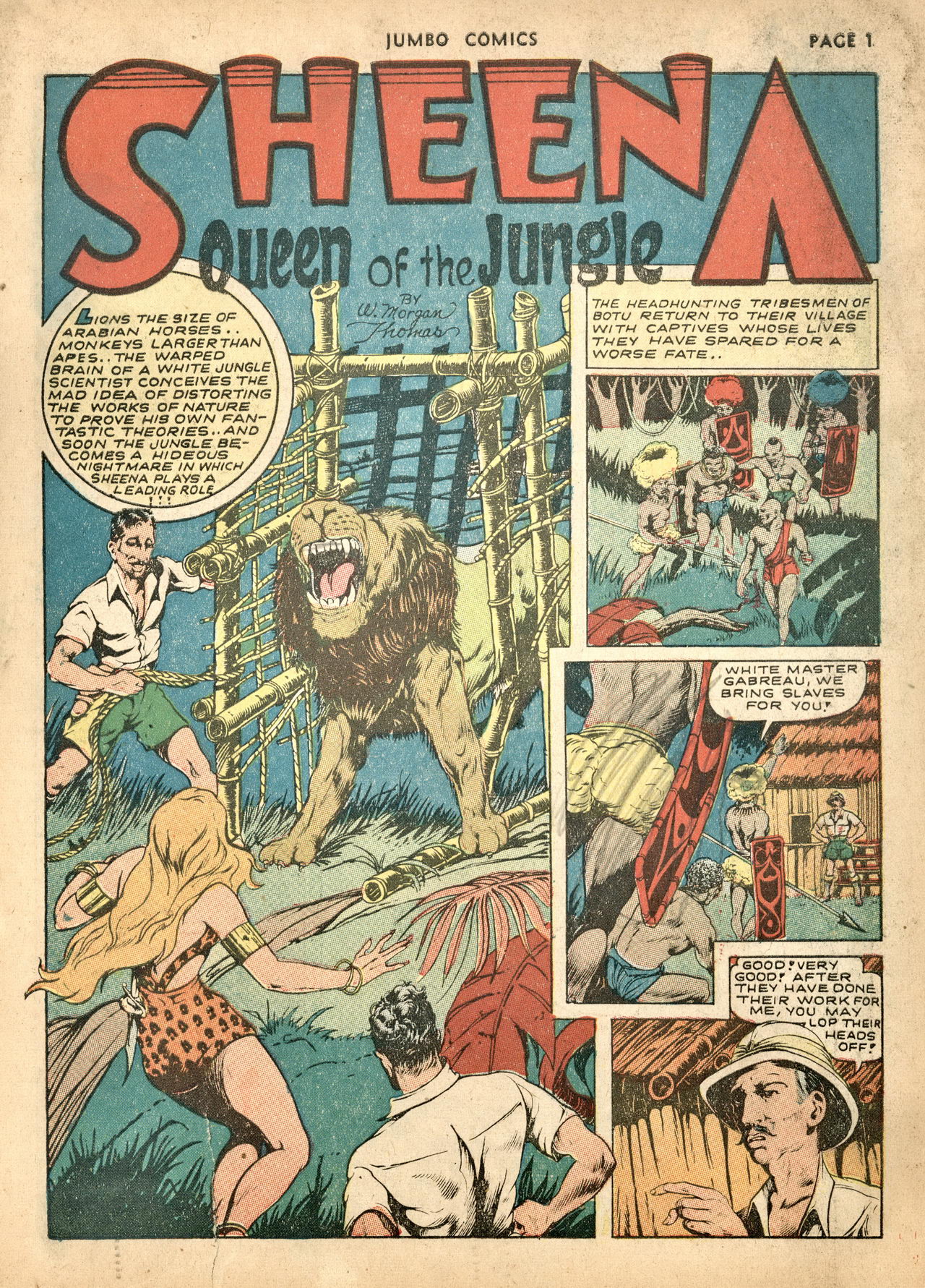 Read online Jumbo Comics comic -  Issue #47 - 3