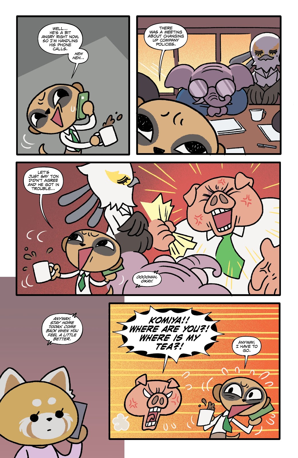 Aggretsuko issue 4 - Page 23