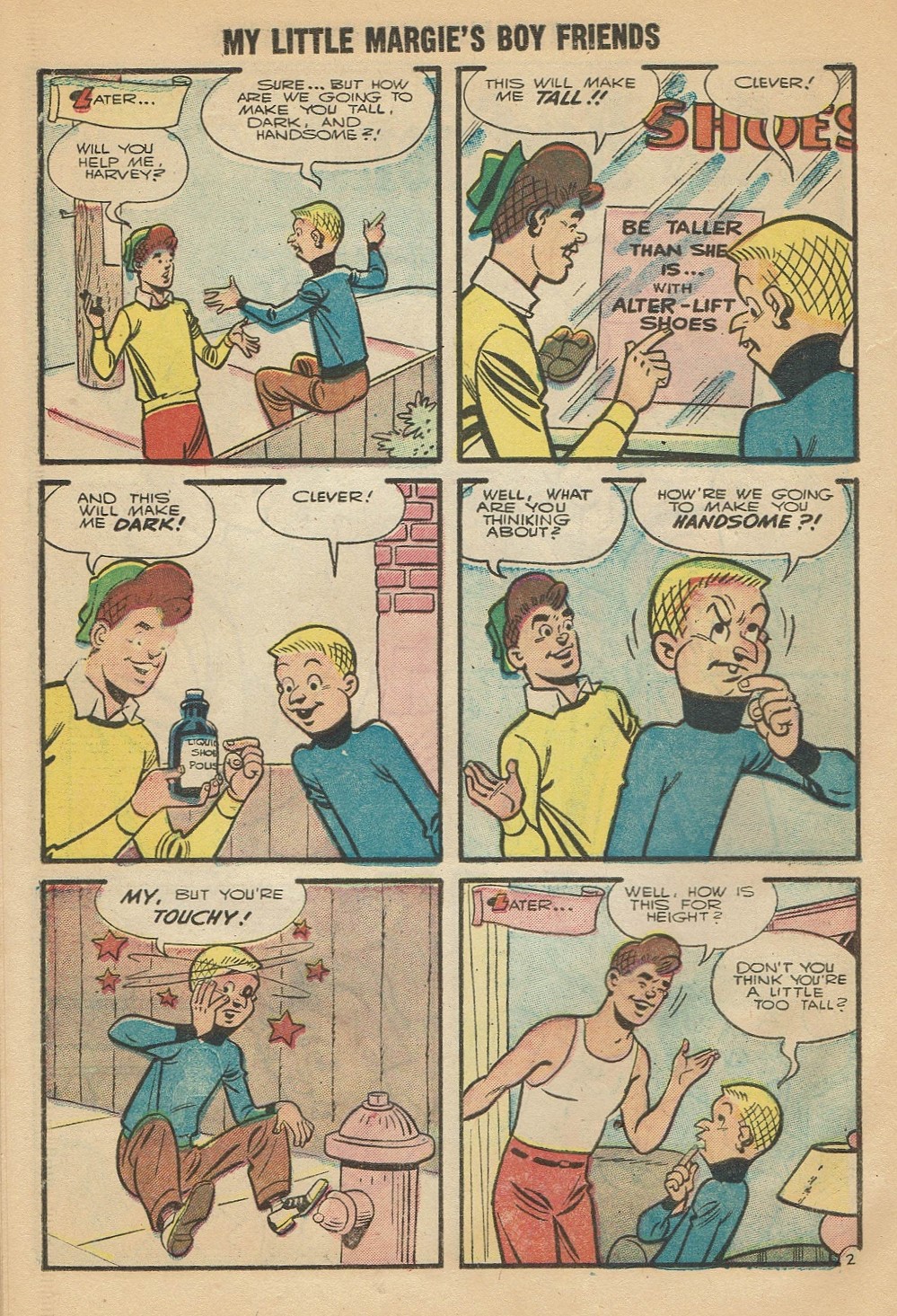 Read online My Little Margie's Boy Friends comic -  Issue #3 - 22