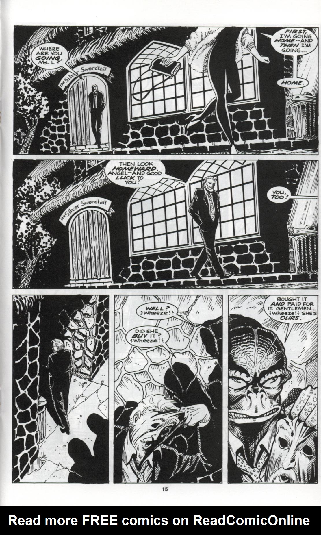 Read online Soulsearchers and Company comic -  Issue #7 - 17