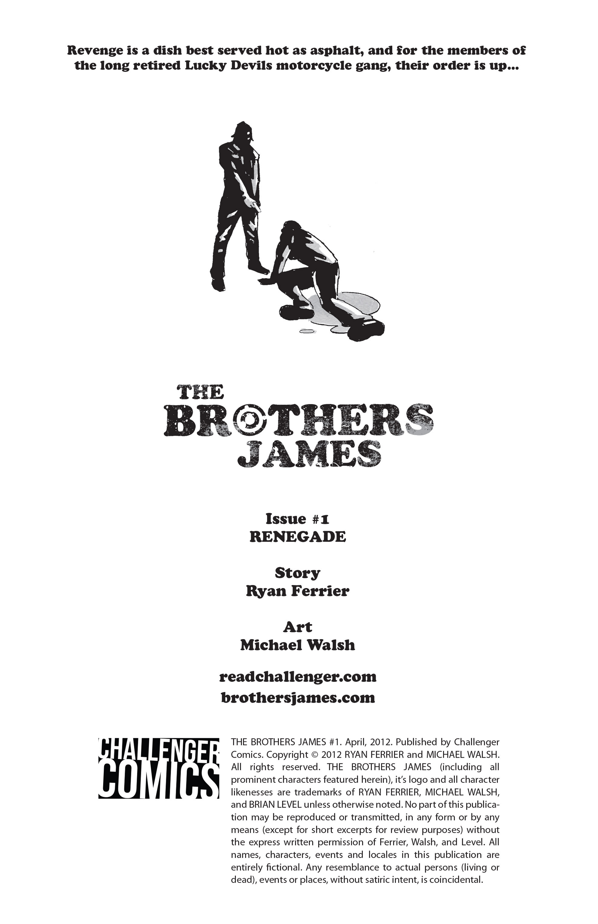 Read online The Brothers James comic -  Issue #1 - 2