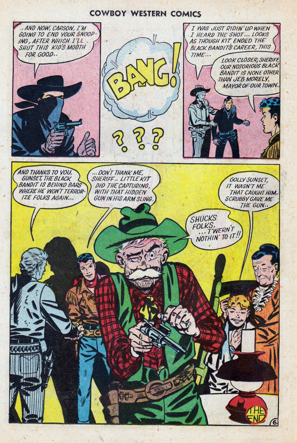 Read online Cowboy Western Comics (1948) comic -  Issue #27 - 18