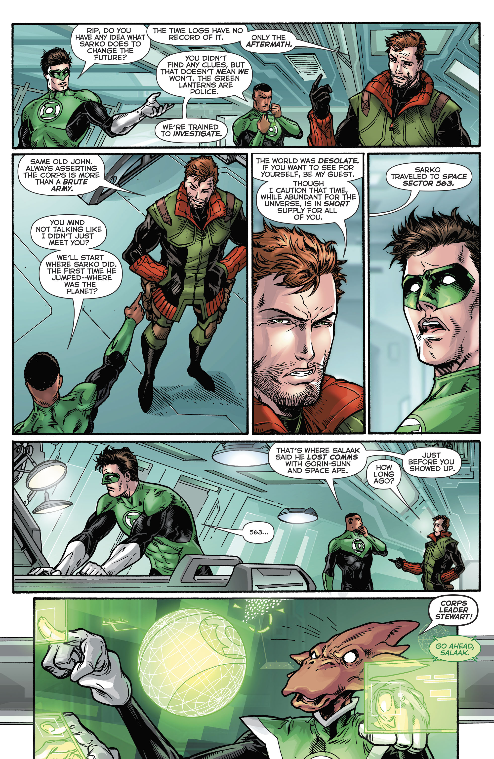 Read online Hal Jordan And The Green Lantern Corps comic -  Issue #19 - 18