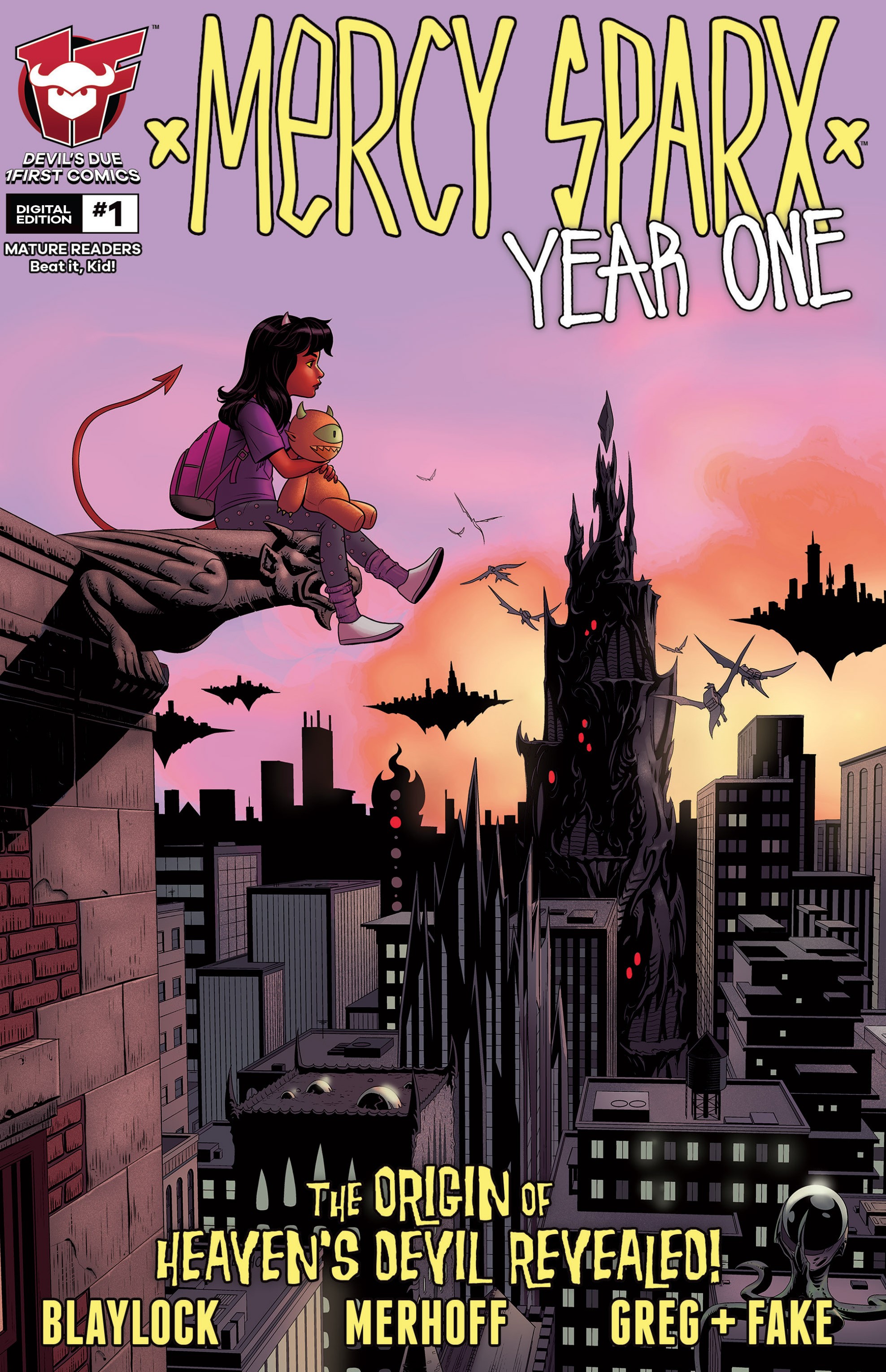Read online Mercy Sparx Year One comic -  Issue #1 - 1