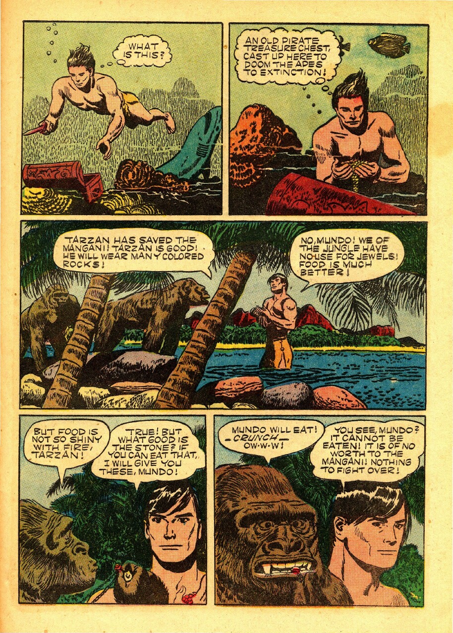 Read online Tarzan (1948) comic -  Issue #46 - 37