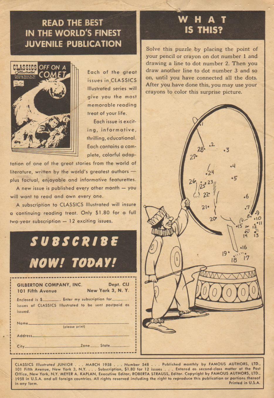 Read online Classics Illustrated Junior comic -  Issue #548 - 2