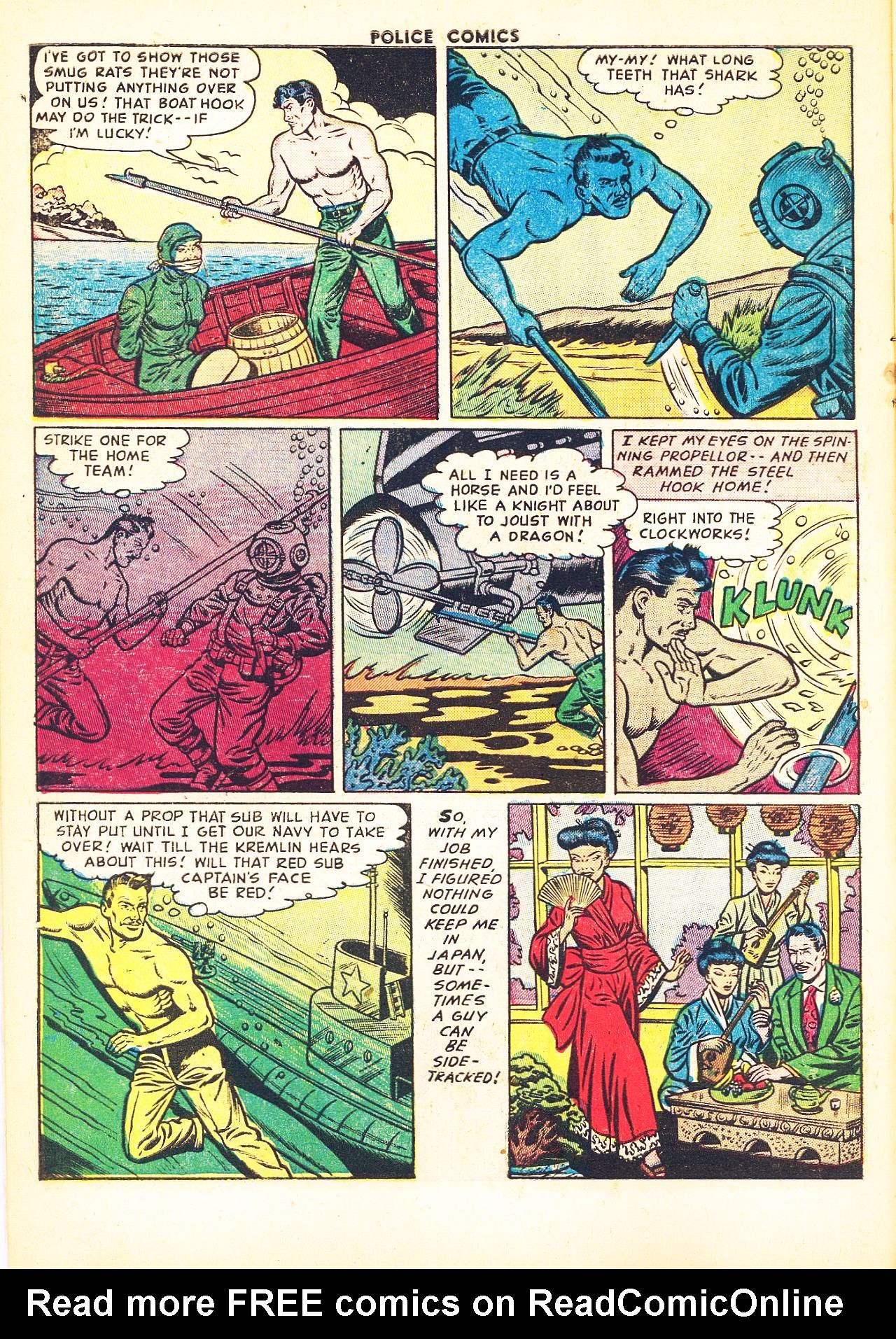 Read online Police Comics comic -  Issue #124 - 10
