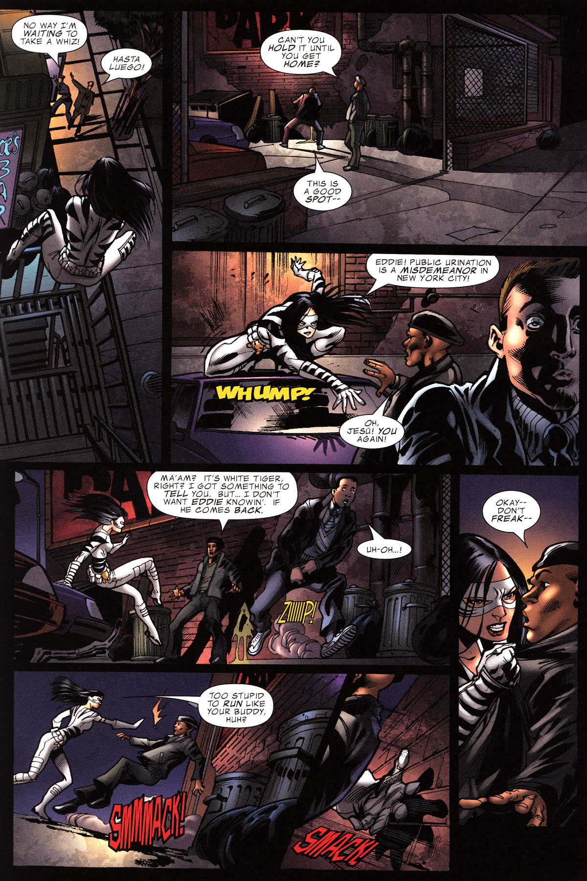 Read online White Tiger comic -  Issue #4 - 11