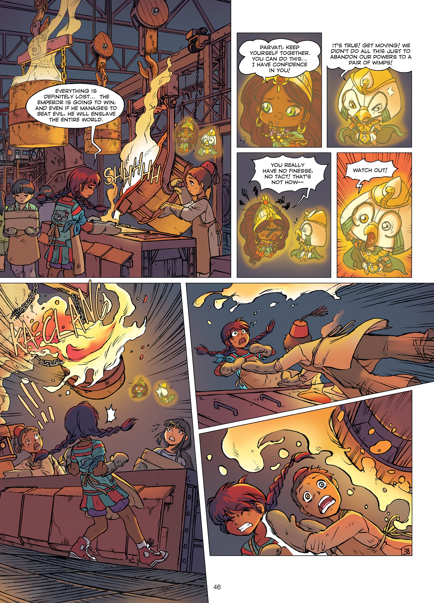 Read online The Mythics comic -  Issue # TPB 3 (Part 2) - 48