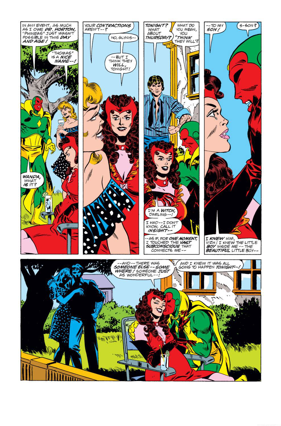 Read online The Vision and the Scarlet Witch (1985) comic -  Issue #12 - 4