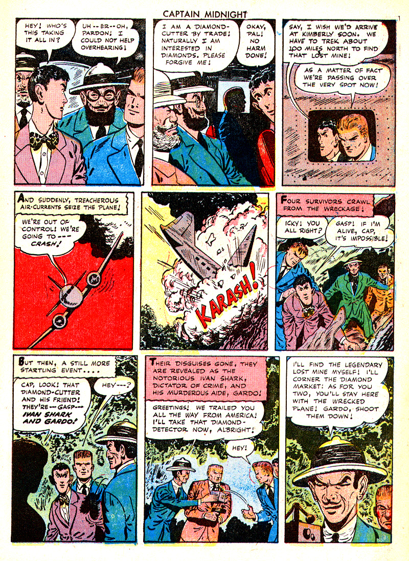 Read online Captain Midnight (1942) comic -  Issue #38 - 14