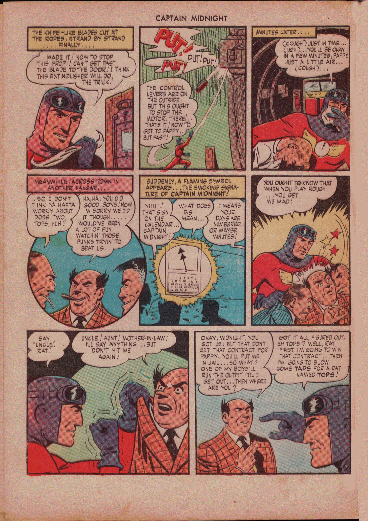 Read online Captain Midnight (1942) comic -  Issue #28 - 20