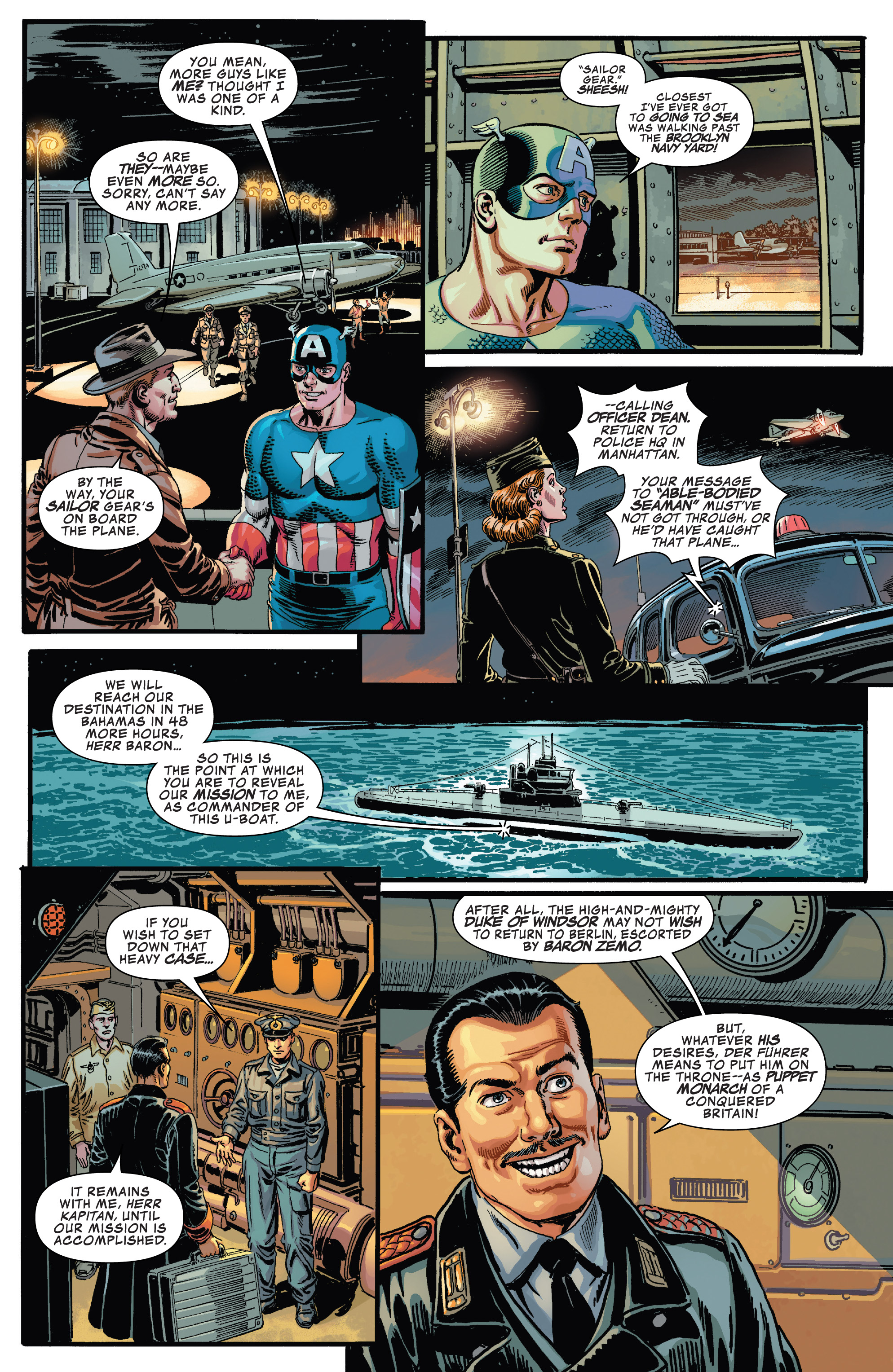 Read online Captain America & the Invaders: Bahamas Triangle comic -  Issue # Full - 9