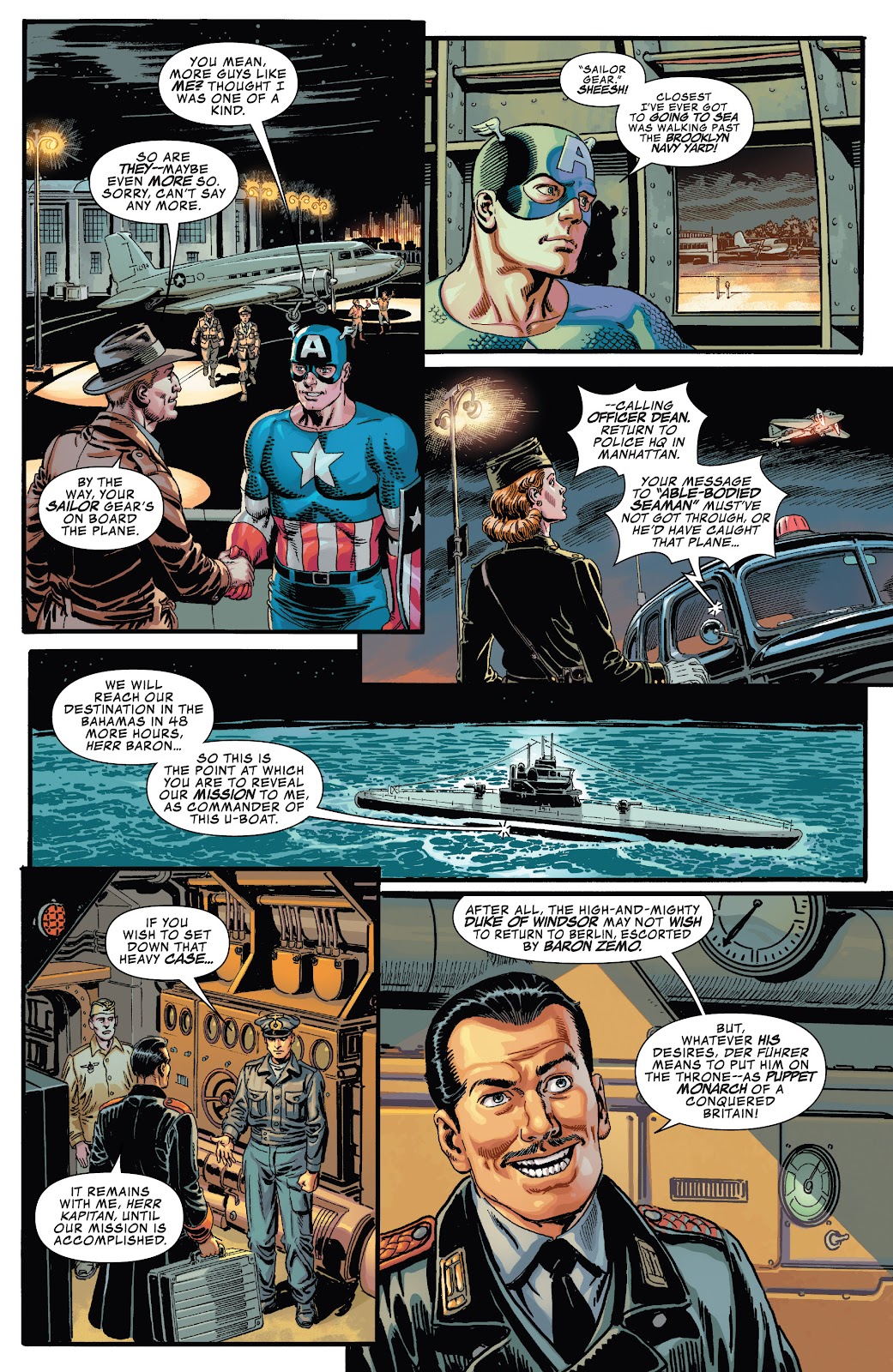 Captain America & the Invaders: Bahamas Triangle issue Full - Page 9