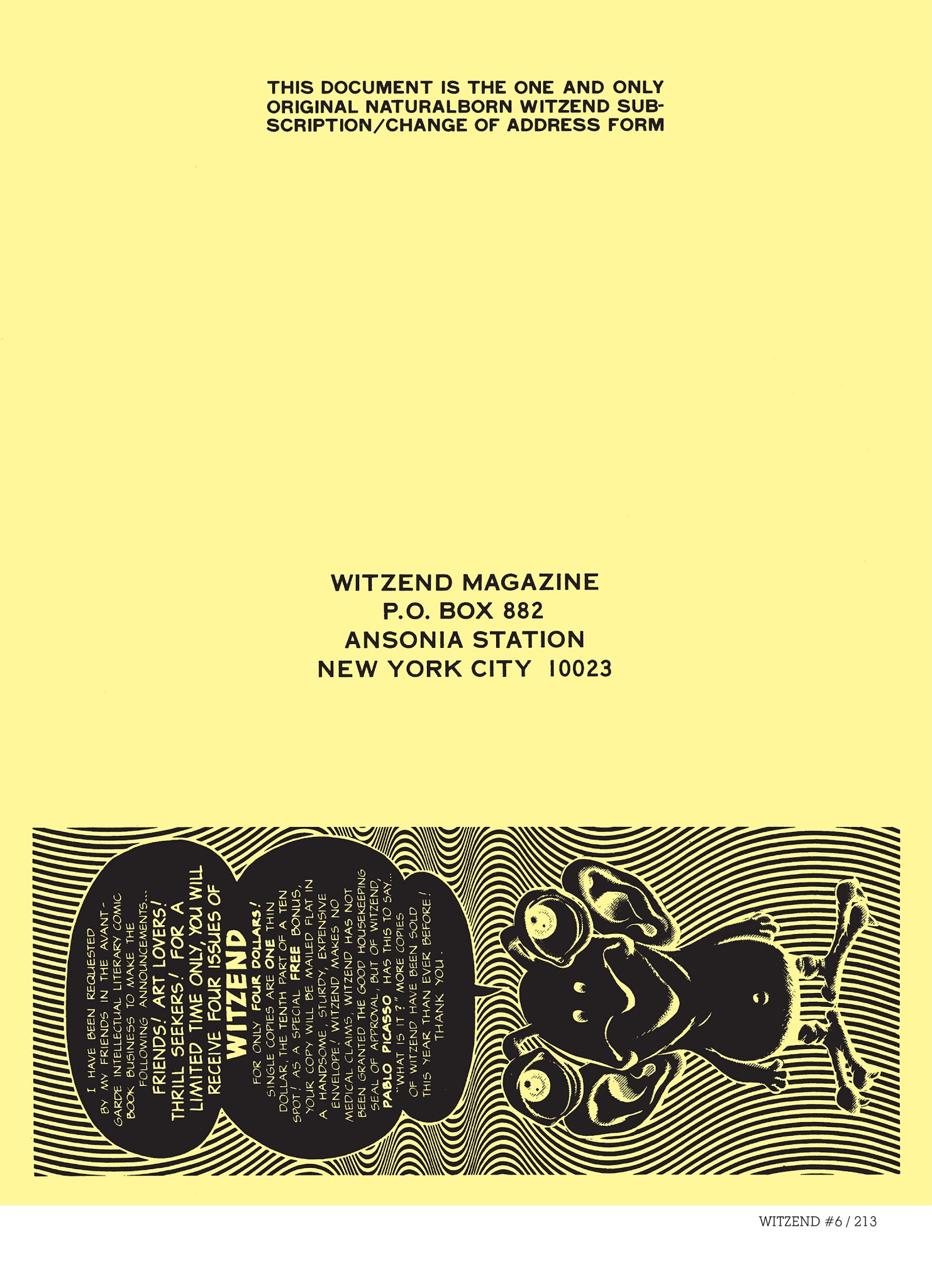 Read online Witzend comic -  Issue # TPB - 235